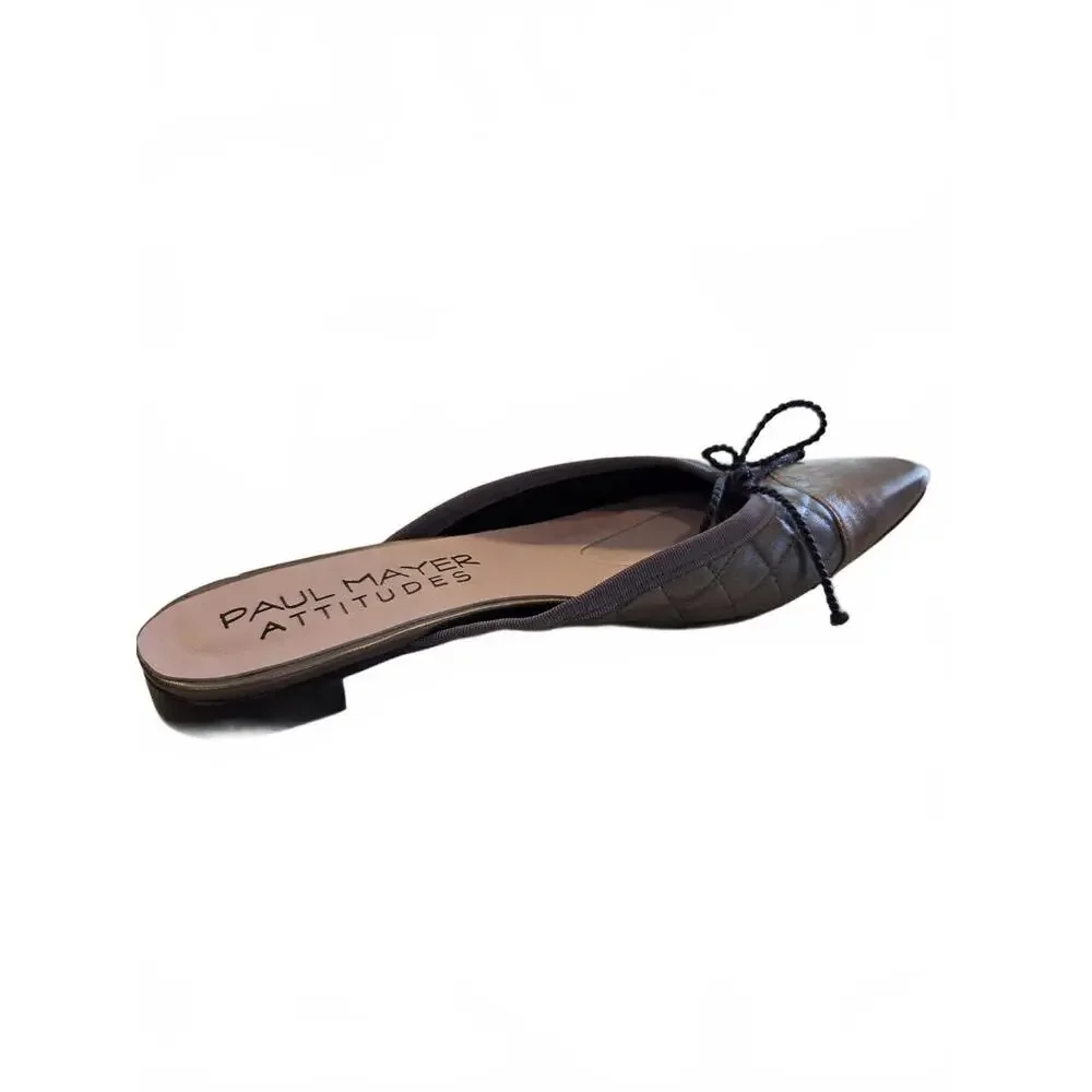 Paul Mayer Attitudes Quilted Slip-On Mule Shoe Size 8 NIB (New)‎